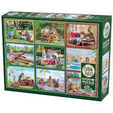 Cobble Hill 1000pc Squirrels On Vacation