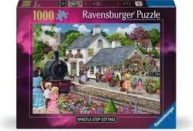 Ravensburger 1000pc Whistle Stop Cottage