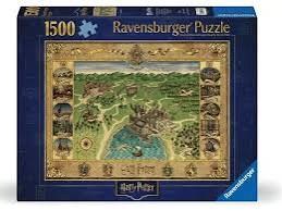 Ravensburger 1500pc Harry Potter Hogwarts Map