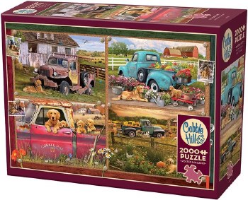 Cobble Hill 2000pc Its A Dogs Life