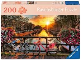 Ravensburger 200pc Xl Sunset In Amsterdam