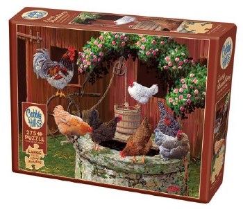 Cobble Hill 275pc Easy Handling The Chickens Are Well 88029