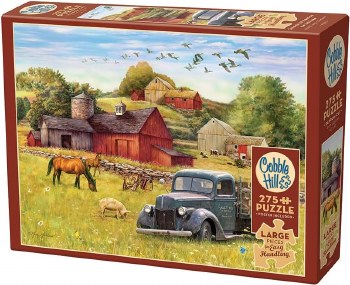 Cobble Hill 275pc Easy Handling Summer Afternoon On The Farm