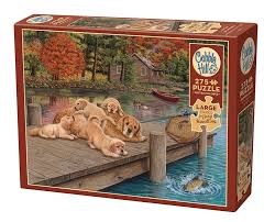 Cobble Hill 275pc Easy Handle Lazy Day On The Dock