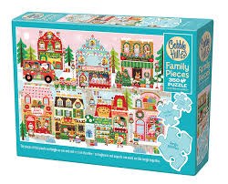 Cobble Hill 350pc Family Tinsel Town