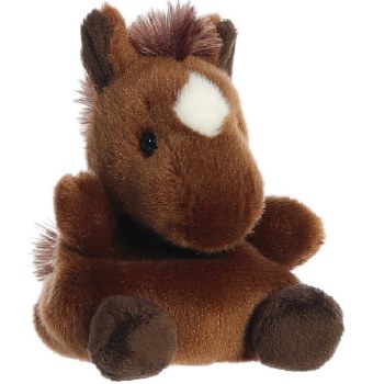 Aurora Palm Pals Truffle Brown Horse