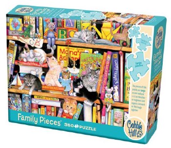 Cobble Hill 350pc Family Storytime Kittens