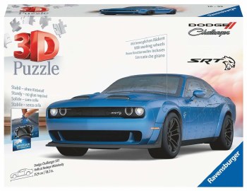 Ravensburger 3d Puzzle Dodge Challanger Hellcat Srt