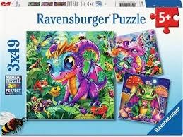 Ravensburger 3x49pc Baby Garden Dragons
