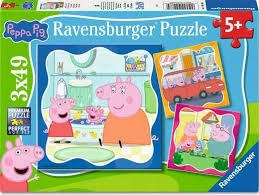 Ravensburger 3x49pc Peppa Pig Family Firsts