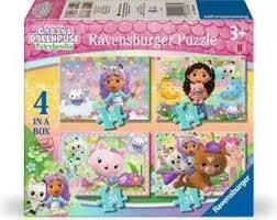 Ravensburger 4 In A Box Gabby's Dollhouse Fairies And Flowers