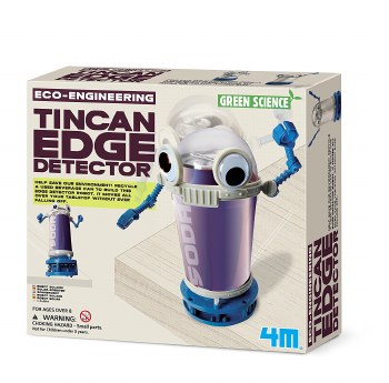 4m Tin Can Edge Detector Robot