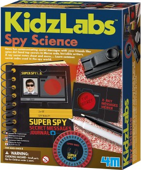 4m Kidzlabs Spy Science Secret Message