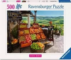 Ravensburger 500pc Colorful Markets Fruit Veg Croatia