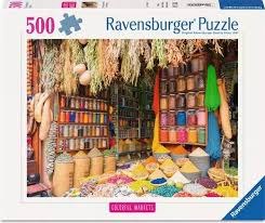 Ravensburger 500pc Colorful Spices And Herbs Morocco