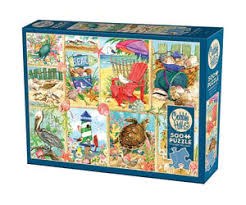 Cobble Hill 500pc Day At The Beach