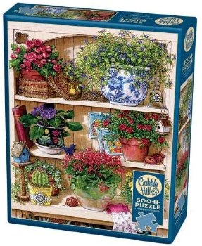 Cobble Hill 500pc Flower Cupboard
