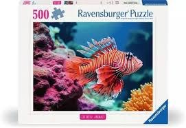 Ravensburger 500pc Colorful Animals Red Lionfish