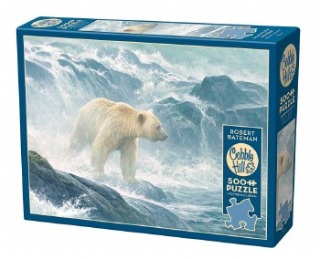 Cobble Hill 500pc Salmon Watch Spirit Bear