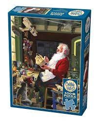 Cobble Hill 500pc Santas Bench
