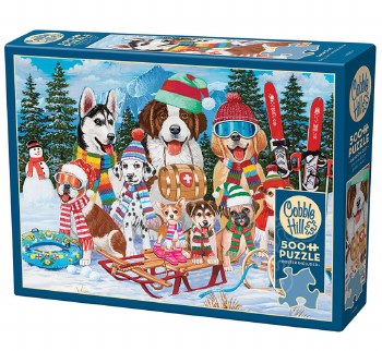 Cobble Hill 500pc Snow Day