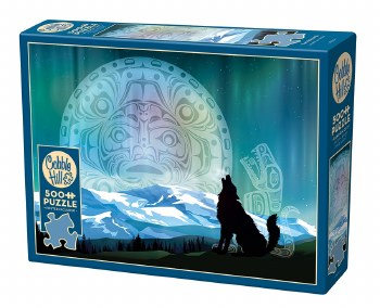 Cobble Hill 500pc Two Wolves