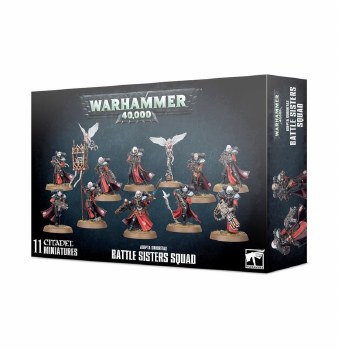 Warhammer 40k Adepta Sororitas Battle Sisters Squad 52-20