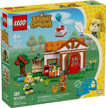 Lego Animal Crossing Isabelles House Visit 77049