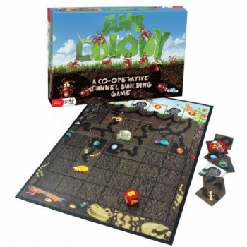 Ant Colony Tunnel Building Game