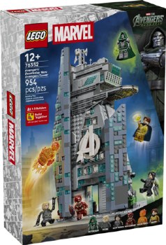 Lego Avengers Doomsday New Avengers Tower 76532