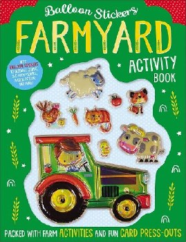 Balloon Stickers Activity Boo Farmyard