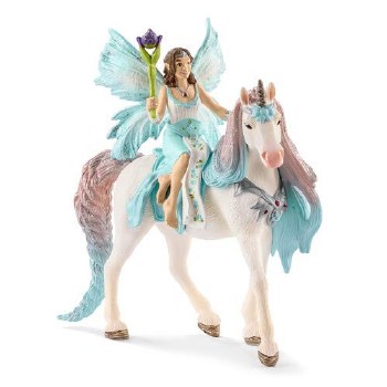 Schleich Bayala Fairy Eyela With Princess Unicorn