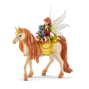 Schleich Bayala Fairy Marween With Glitter Unicorn