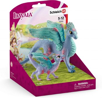 Schleich Bayala Flower Dragon & Child