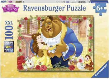 Ravensburger 100pc Xxl Disney Belle & Beast