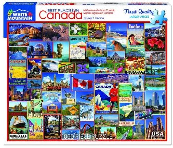 White Mountain 1000pc Best Places In Canada