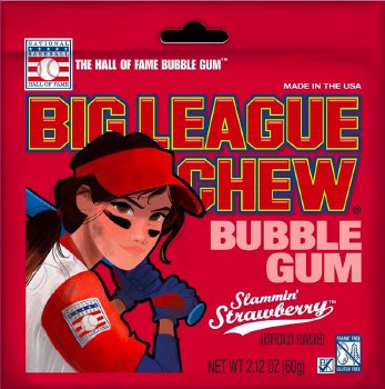 Big League Chew Strawberry