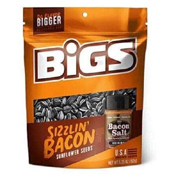 Bigs Sunflower Seeds Sizzlin Bacon
