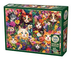 Cobble Hill 1000pc Blooming Whiskers