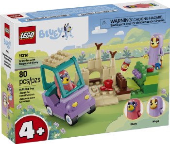 Lego Bluey Grannies With Bingo And Bluey 11216