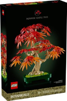 Lego Botanical Japanese Red Maple Bonsai Tree 10348