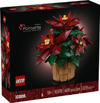 Lego Botanical Collection Poinsettia 10370