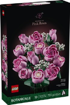 Lego Botanical Collection Bouquet Of Roses Pink 10374