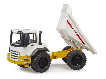 Bruder Roadmax Dump Truck Yellow White 03420