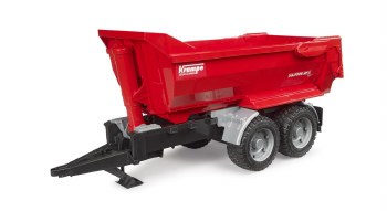 Bruder Krampe Tandem Halfpipe Tipping Trailer 02225