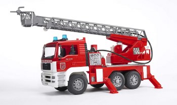 Bruder Man Fire Engine