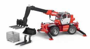 Bruder Manitou Telescopic Loader Mrt 2150  02129