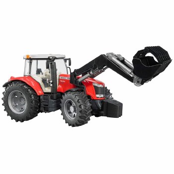 Bruder Massey Ferguson 7600 Frontloader