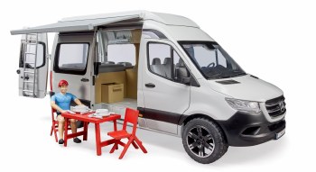 Bruder Mb Sprinter Camper And Accessories 02672
