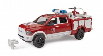 Bruder Ram Fire Rescue Truck With Light 7 Sound Module 02544